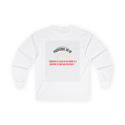 Christian Long Sleeve Shirt, Religious Unisex Tee, Faith-based Cotton Top, Christian Apparel for Men and Women, Holiday Gift Idea