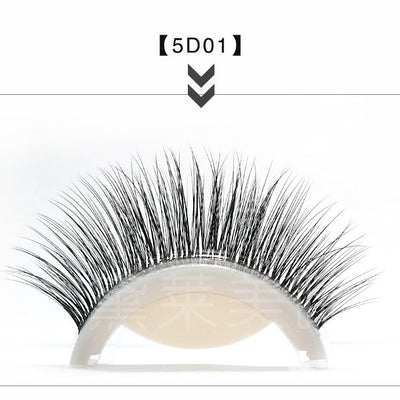 Glue-free Self-adhesive Strip 5d False Eyelashes