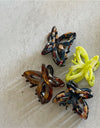 Fashion Retro Colorized Butterfly Small Hair Clip