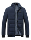 Men's Fashion Personality Fleece-lined Cotton-padded Jacket