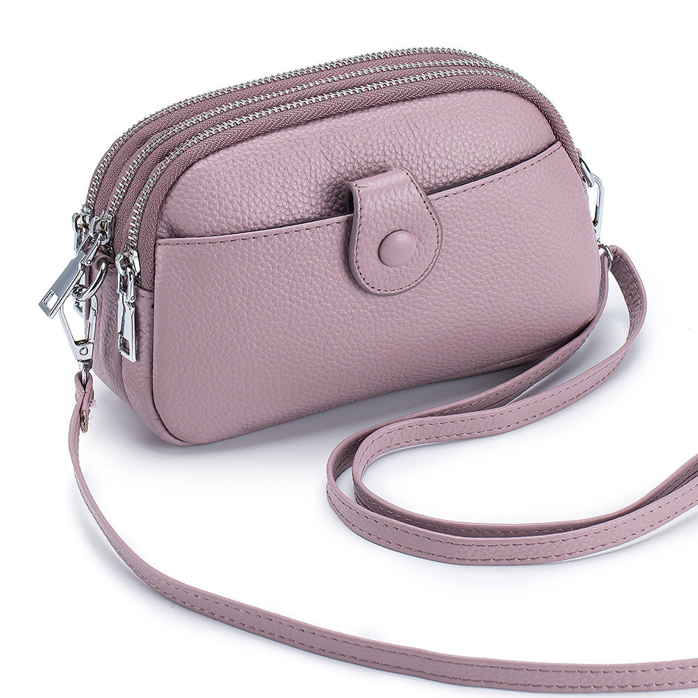 New Leather Fashionable Mobile Phone Bag