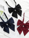 JK Uniform Solid Color Calamus Bow Tie Female Preppy Style
