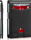 PU Leather Multiple Card Slots Anti-theft Wallet Card Holder