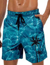Hawaiian Series 3D Printed Summer Loose Beach Pants