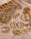 Cylindrical Hollow Ear Ring Women