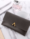 Frosted Color Matching 30 Off Long Ladies Wallet