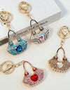 Fashion Exquisite Diamond Crystal Car Key Ring
