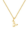 26 Love Letters Titanium Steel Pendants Necklace