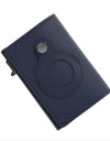 AirTag Wallet Anti Theft Bullet Card Bag Multi-functional Rfid Card Holder Men's Leather Slim Wallets For Airtag Air Tag