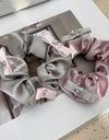 Satin Bow Fabric Large Intestine Hair Ring For Women
