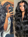 Women's Long Curly Hair Big Wave Wigs Chemical Fiber Full-head Wig