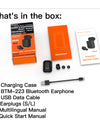 Smart Bluetooth Translation Headphones Instant Wireless Headset Language