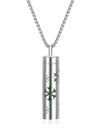 316L Stainless Steel Aromatic Perfume Oil Essential Oil Diffuser Pendant Necklace
