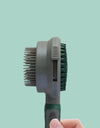 Pet Hair Removal Comb Cat Brush Self Cleaning Slicker Brush Hair Removal Double-sided Massage