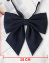 JK Uniform Solid Color Calamus Bow Tie Female Preppy Style