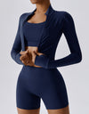 Outdoor Sports Skinny Yoga Clothes Suit Nude Feel
