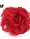 Europe, Japan, and South Korea popular hair bun fluffy natural drawstring curly hair ball head hair ring hair set female hair accessories chemical fiber hair