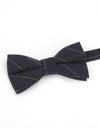 Men's cotton bow tie Korean fashion casual stripes