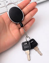Creative Telescopic Wire Rope Key Ring Carabiner