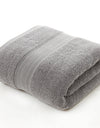 Cotton thickened plain colored bath towel