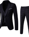 Men's Business Cotton Blend Casual Suit