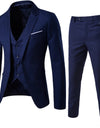 Men's Business Cotton Blend Casual Suit
