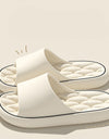Non-slip Design Bathroom Slippers Home Summer Thick Sole Floor Bedroom House Shoes For Women Men