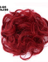 Europe, Japan, and South Korea popular hair bun fluffy natural drawstring curly hair ball head hair ring hair set female hair accessories chemical fiber hair