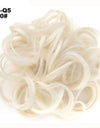 New Trendy Design Women Wavy Curly Messy Hair Bun Synthetic