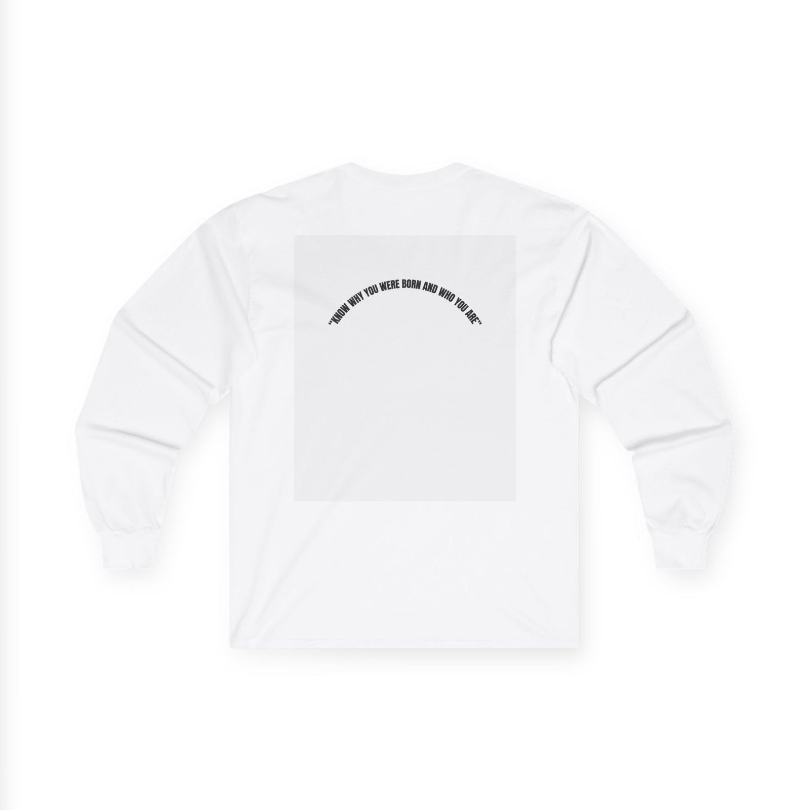 Christian Long Sleeve Shirt, Religious Unisex Tee, Faith-based Cotton Top, Christian Apparel for Men and Women, Holiday Gift Idea