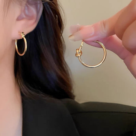 All-matching Simple Bracelet Ear Clip Ear Studs Women's Design Sense