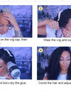Human Hair Loose Deep Lace Frontal Wigs 13x4 Headgear