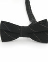 Men's cotton bow tie Korean fashion casual stripes