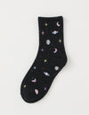 Cosmic starry female socks