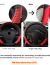 Universal Leather Car Steering Wheel Cover