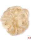 Europe, Japan, and South Korea popular hair bun fluffy natural drawstring curly hair ball head hair ring hair set female hair accessories chemical fiber hair