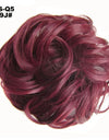 New Trendy Design Women Wavy Curly Messy Hair Bun Synthetic