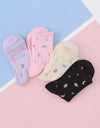Cosmic starry female socks