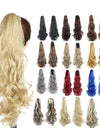 Fluffy Natural Lifelike Claw Clip Ponytail Wholesale