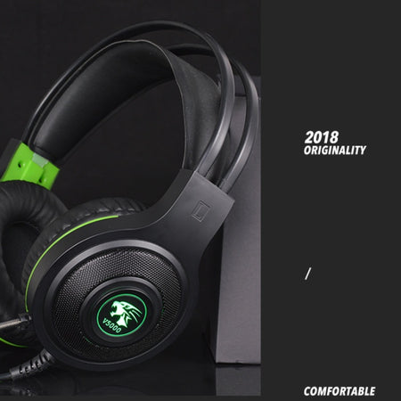 V5000 7.1-channel headphone headset-style eating chicken computer game desktop Internet cafes Jedi survival headset