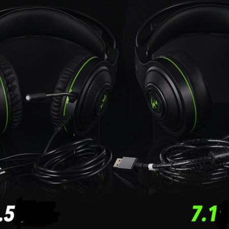 V5000 7.1-channel headphone headset-style eating chicken computer game desktop Internet cafes Jedi survival headset