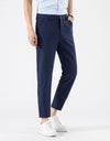 Casual Cropped Pants Men's Spring And Autumn Slim Fit Skinny Business Men's Suit Pants Korean Fashion