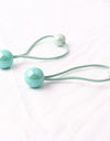 Colorful Hair Tie Shiny Hair Rope Ball Ball Head Rope Braided Headdress