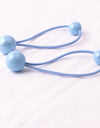 Colorful Hair Tie Shiny Hair Rope Ball Ball Head Rope Braided Headdress