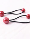 Colorful Hair Tie Shiny Hair Rope Ball Ball Head Rope Braided Headdress