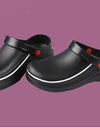 YEINSHAARS EVA Unisex Slippers Non-slip Waterproof Oil-proof Kitchen Work Cook Shoes for Chef Master Hotel Restaurant Slippers