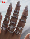 Bohemian Ring Set Couple Ring