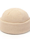 Knitted Hats For Women Skullcap Men Beanie Hat Winter Retro