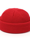 Knitted Hats For Women Skullcap Men Beanie Hat Winter Retro