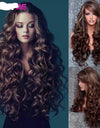 Curly Big Wave Rose Net Wig